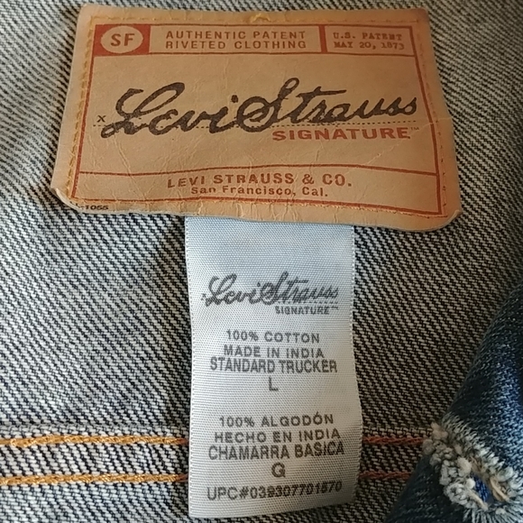 Levi Strauss Trucker Jacket - Picture 2 of 4